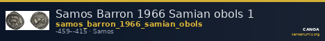 Samos Barron 1966 Samian obols 1 — CANOA