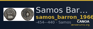 Samos Barron 1966 Samian trihemiobols — CANOA