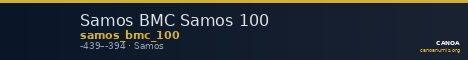 Samos BMC Samos 100 — CANOA