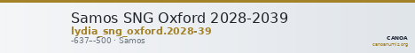 Samos SNG Oxford 2028-2039 — CANOA
