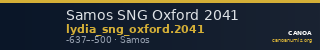 Samos SNG Oxford 2041 — CANOA