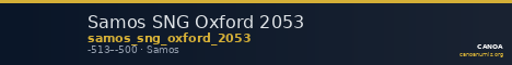 Samos SNG Oxford 2053 — CANOA