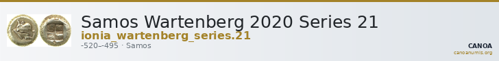 Samos Wartenberg 2020 Series 21 — CANOA
