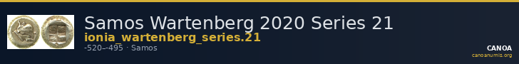 Samos Wartenberg 2020 Series 21 — CANOA