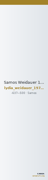 Samos Weidauer 1975 XLIX — CANOA
