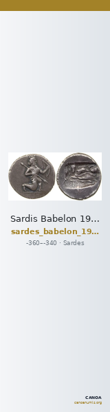 Sardis Babelon 1910 74-80 — CANOA