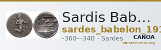Sardis Babelon 1910 74-80 — CANOA
