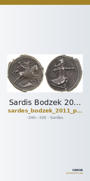 Sardis Bodzek 2011 pl. 9.9-10 — CANOA