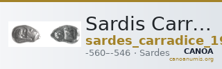 Sardis Carradice 1987 Croeseid A heavy — CANOA