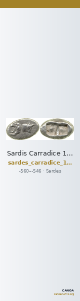 Sardis Carradice 1987 Croeseid A heavy — CANOA