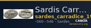 Sardis Carradice 1987 Croeseid A heavy — CANOA