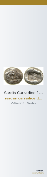 Sardis Carradice 1987 Croeseid B — CANOA