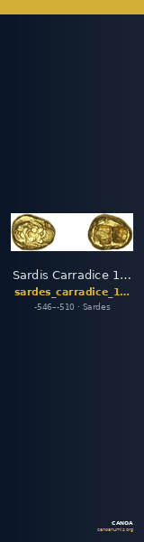 Sardis Carradice 1987 Croeseid B — CANOA