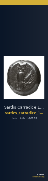 Sardis Carradice 1987 Type I siglos — CANOA