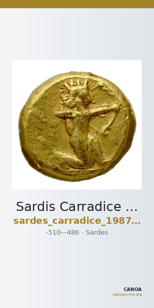 Sardis Carradice 1987 Type II daric — CANOA