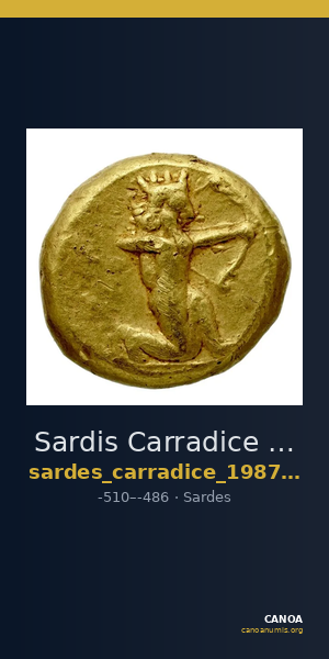Sardis Carradice 1987 Type II daric — CANOA