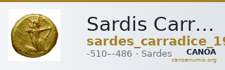 Sardis Carradice 1987 Type II daric — CANOA