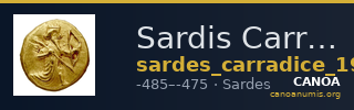 Sardis Carradice 1987 Type IIIb early daric — CANOA