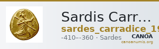 Sardis Carradice 1987 Type IIIb late daric — CANOA