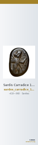 Sardis Carradice 1987 Type IIIb late siglos — CANOA