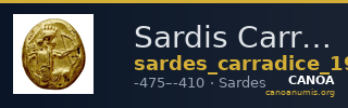 Sardis Carradice 1987 Type IV early daric — CANOA