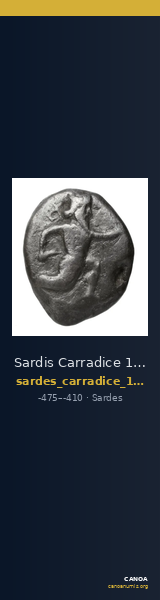 Sardis Carradice 1987 Type IV early siglos — CANOA
