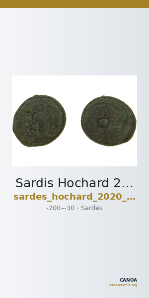 Sardis Hochard 2020 4.9.1834 — CANOA