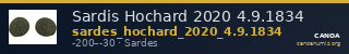 Sardis Hochard 2020 4.9.1834 — CANOA