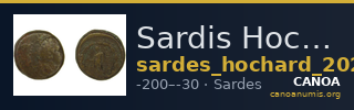Sardis Hochard 2020 4.9.1837-57 — CANOA