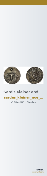 Sardis Kleiner and Noe 1977 1 didrachms — CANOA