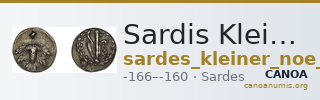 Sardis Kleiner and Noe 1977 1 didrachms — CANOA