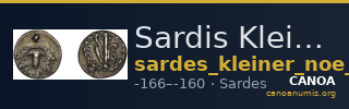 Sardis Kleiner and Noe 1977 1 didrachms — CANOA