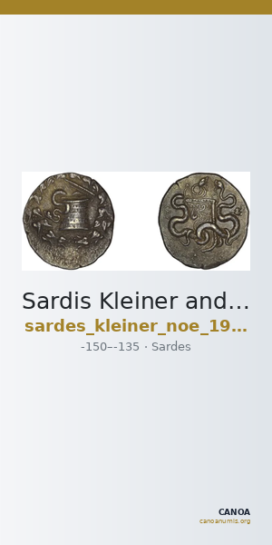 Sardis Kleiner and Noe 1977 14 — CANOA