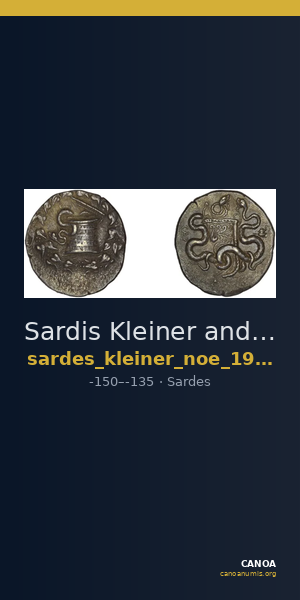 Sardis Kleiner and Noe 1977 14 — CANOA