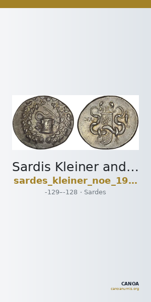Sardis Kleiner and Noe 1977 17a — CANOA
