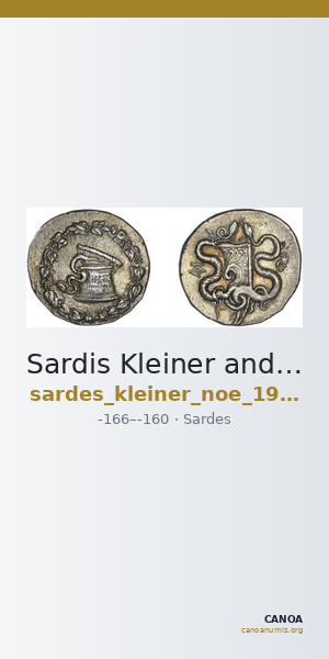 Sardis Kleiner and Noe 1977 4 — CANOA