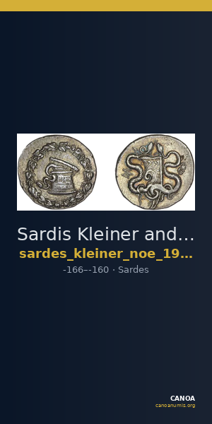 Sardis Kleiner and Noe 1977 4 — CANOA