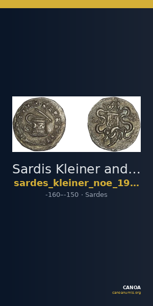 Sardis Kleiner and Noe 1977 8 — CANOA