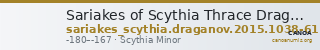 Sariakes of Scythia Thrace Draganov 2015 1038-61 — CANOA