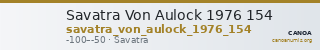 Savatra Von Aulock 1976 154 — CANOA