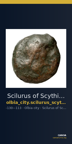 Scilurus of Scythia Olbia Netchitailo 1996 561-4 — CANOA