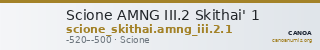 Scione AMNG III.2 Skithai' 1 — CANOA