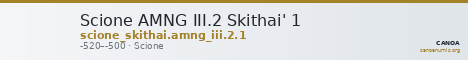 Scione AMNG III.2 Skithai' 1 — CANOA