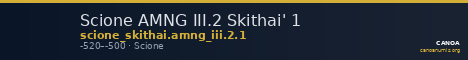 Scione AMNG III.2 Skithai' 1 — CANOA