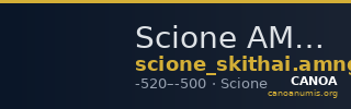 Scione AMNG III.2 Skithai' 2-3 — CANOA