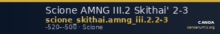 Scione AMNG III.2 Skithai' 2-3 — CANOA