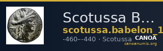 Scotussa Babelon 1907 1439 — CANOA