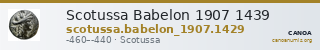 Scotussa Babelon 1907 1439 — CANOA