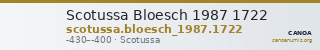 Scotussa Bloesch 1987 1722 — CANOA