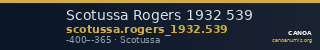 Scotussa Rogers 1932 539 — CANOA